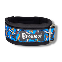 Lade das Bild in den Galerie-Viewer, Halsband 30mm "Blue Dogs III"