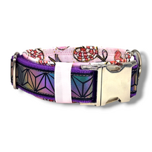 Lade das Bild in den Galerie-Viewer, reflektierendes Halsband 40mm "Lollipop I"