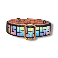 Lade das Bild in den Galerie-Viewer, reflektierendes Halsband 40mm "Northern Light II"