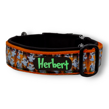 Lade das Bild in den Galerie-Viewer, Halsband 30mm "Happy Halloween II"