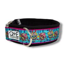 Lade das Bild in den Galerie-Viewer, Halsband 50mm "Sugar Skulls III"