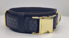 Laden und Abspielen von Videos im Galerie-Viewer, reflektierendes Halsband 30mm "Black & Gold III"
