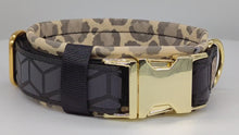 Laden und Abspielen von Videos im Galerie-Viewer, reflektierendes Halsband 30mm &quot;Golden Leopard II&quot;
