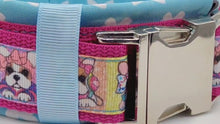 Laden und Abspielen von Videos im Galerie-Viewer, Halsband 50mm "Sweet Little Dogs III"