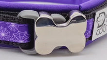 Laden und Abspielen von Videos im Galerie-Viewer, Halsband 20mm "Lilac Spiderweb II"