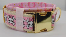 Laden und Abspielen von Videos im Galerie-Viewer, Halsband 50mm "Gold & Pink I"