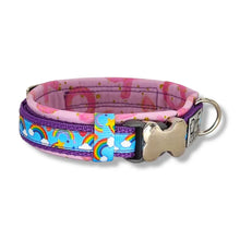 Lade das Bild in den Galerie-Viewer, Halsbänder - Halsband 25mm Rainbow Love