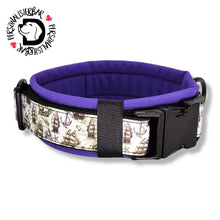 Lade das Bild in den Galerie-Viewer, Halsbänder - Halsband 30mm Black & White Ship III