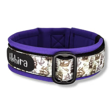 Lade das Bild in den Galerie-Viewer, Halsbänder - Halsband 30mm Black & White Ship III