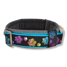 Lade das Bild in den Galerie-Viewer, Halsbänder - Halsband 40mm Metallic Paws