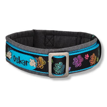 Lade das Bild in den Galerie-Viewer, Halsbänder - Halsband 40mm Metallic Paws