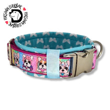 Lade das Bild in den Galerie-Viewer, Halsbänder - Halsband 40mm Sweet Little Dogs IV
