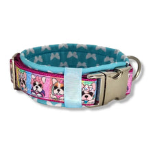 Lade das Bild in den Galerie-Viewer, Halsbänder - Halsband 40mm Sweet Little Dogs IV
