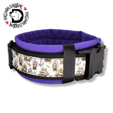 Lade das Bild in den Galerie-Viewer, Halsbänder - Halsband 50mm Black & White Ship II