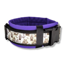 Lade das Bild in den Galerie-Viewer, Halsbänder - Halsband 50mm Black & White Ship II