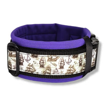 Lade das Bild in den Galerie-Viewer, Halsbänder - Halsband 50mm Black & White Ship II