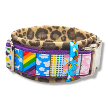 Lade das Bild in den Galerie-Viewer, Halsbänder - Halsband 50mm Colour Explosion