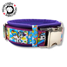Lade das Bild in den Galerie-Viewer, Halsbänder - Halsband 50mm Einhornliebe
