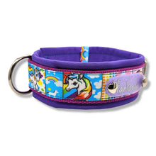 Lade das Bild in den Galerie-Viewer, Halsbänder - Halsband 50mm Einhornliebe