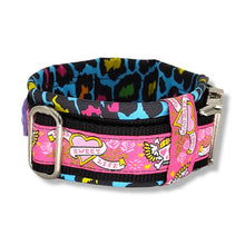 Lade das Bild in den Galerie-Viewer, Halsbänder - Halsband 50mm Sweet Crazy Life