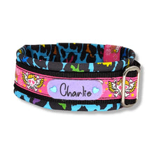 Lade das Bild in den Galerie-Viewer, Halsbänder - Halsband 50mm Sweet Crazy Life