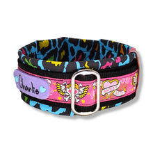 Lade das Bild in den Galerie-Viewer, Halsbänder - Halsband 50mm Sweet Crazy Life