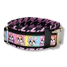 Lade das Bild in den Galerie-Viewer, Halsbänder - Halsband 50mm Sweet Little Dogs