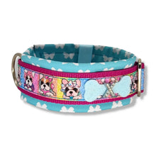 Lade das Bild in den Galerie-Viewer, Halsbänder - Halsband 50mm Sweet Little Dogs III
