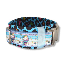 Lade das Bild in den Galerie-Viewer, Halsbänder - Halsband 50mm Unicorn Love