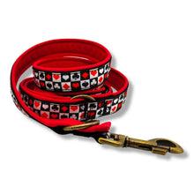 Lade das Bild in den Galerie-Viewer, Leinen - Leine 3-fach Pokerface