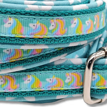 Lade das Bild in den Galerie-Viewer, Leinen - Leine stufenlos Einhornzauber