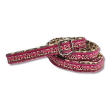 Lade das Bild in den Galerie-Viewer, Leinen - Leine stufenlos Pink Leo Love