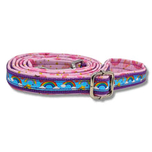 Lade das Bild in den Galerie-Viewer, Leinen - Leine stufenlos Rainbow Love