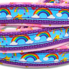 Lade das Bild in den Galerie-Viewer, Leinen - Leine stufenlos Rainbow Love