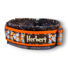 Lade das Bild in den Galerie-Viewer, Halsband 50mm &quot;Happy Halloween I&quot;
