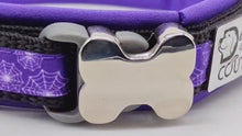 Laden und Abspielen von Videos im Galerie-Viewer, Halsband 20mm &quot;Lilac Spiderweb II&quot;
