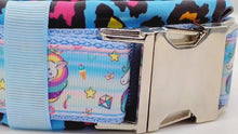 Laden und Abspielen von Videos im Galerie-Viewer, Halsband 50mm &quot;Unicorn Love I&quot;

