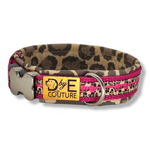 Lade das Bild in den Galerie-Viewer, Halsbänder - Halsband 20mm Pink Leo Love VI
