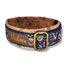 Lade das Bild in den Galerie-Viewer, Halsbänder - Halsband 40mm Nautical Dream
