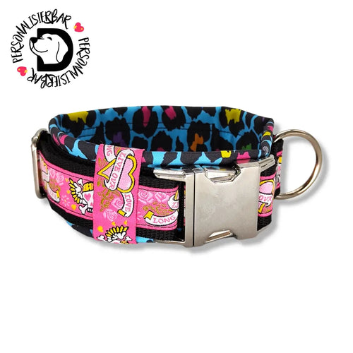 Halsbänder - Halsband 50mm Sweet Crazy Life