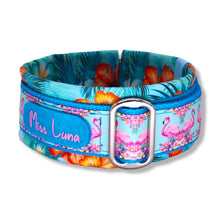 Lade das Bild in den Galerie-Viewer, Halsbänder - Halsband 50mm Tropical Dream
