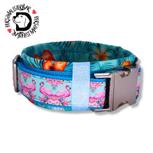 Lade das Bild in den Galerie-Viewer, Halsbänder - Halsband 50mm Tropical Dream
