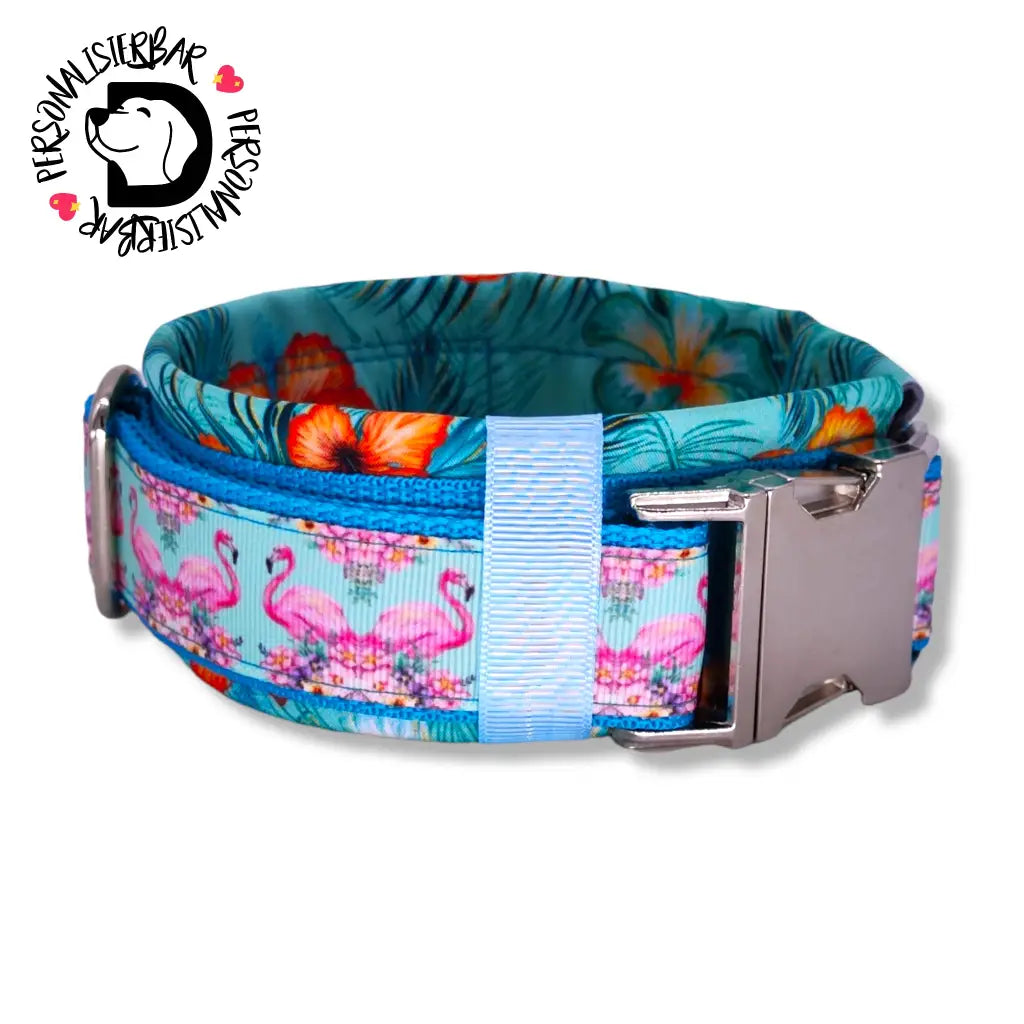 Halsbänder - Halsband 50mm Tropical Dream