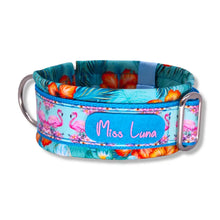 Lade das Bild in den Galerie-Viewer, Halsbänder - Halsband 50mm Tropical Dream
