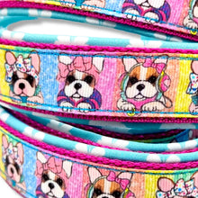 Lade das Bild in den Galerie-Viewer, Leinen - Leine 3-fach Sweet Little Dogs
